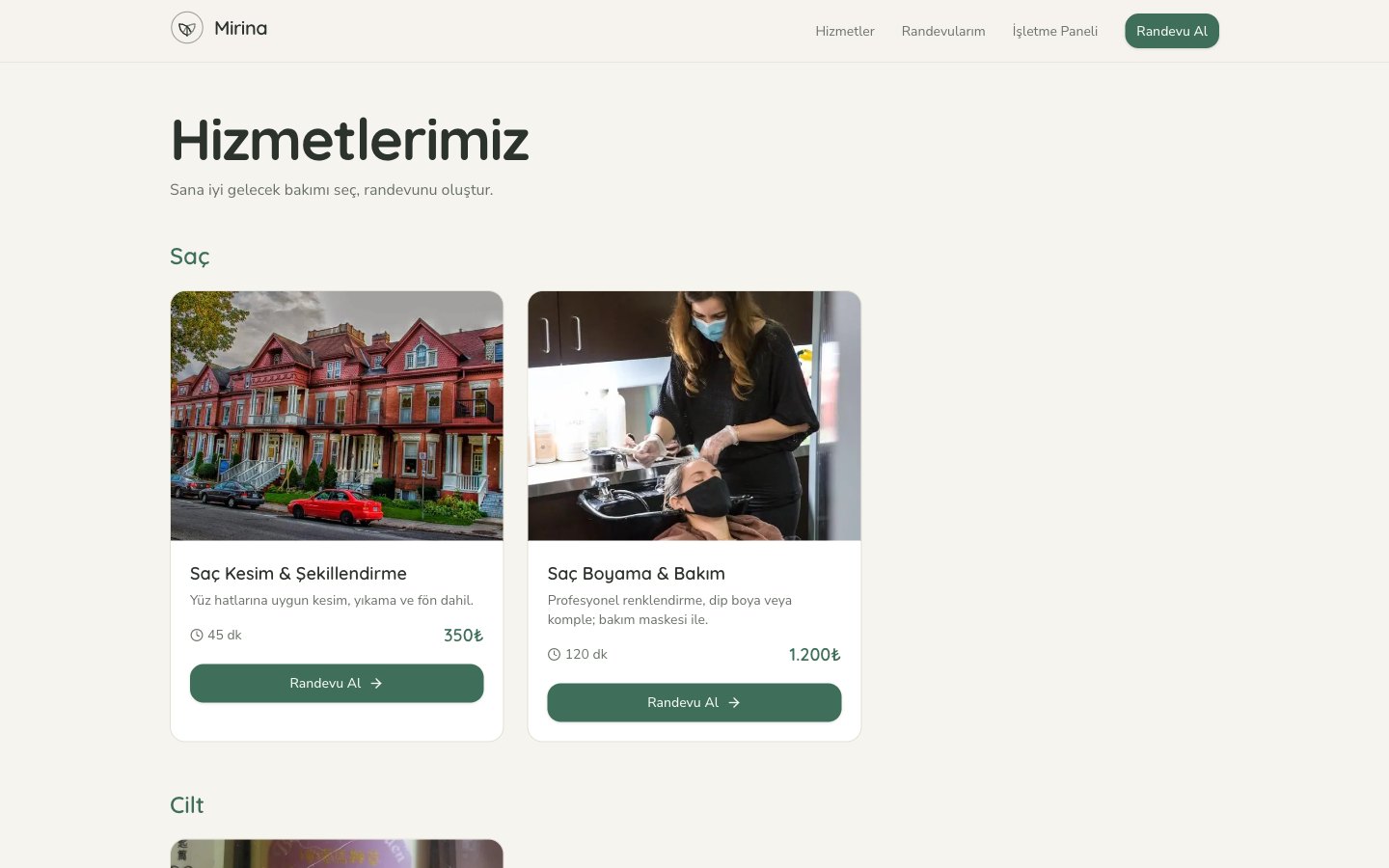 Hizmetler